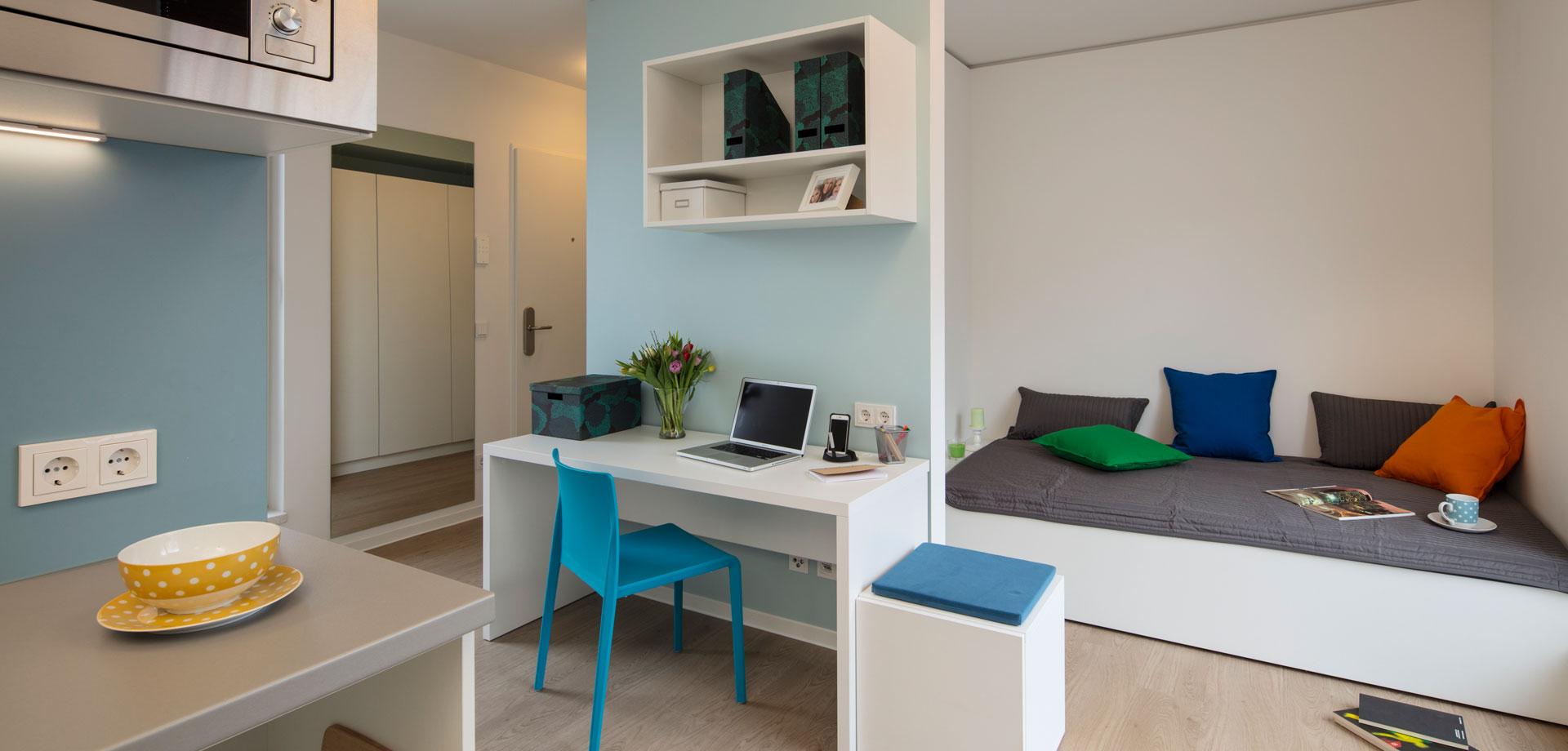 Studentenapartments zur All-inclusive-Miete - Quartillion Köln